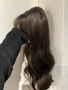 НОВА Кафява естествена перука! 100% високо качество, снимка 3