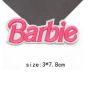 Барби Barbie емблема апликация бродерия за дреха дрехи самозалепваща се нашивка, снимка 3