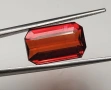 Изключителен 5.04кт Vivid оранжев спесартит гранат от Нигерия! Сертифициран! Нов!, снимка 9