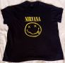 Тениска групи Nirvana. черна, снимка 1