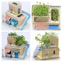 3D макет голям размер с растяща жива градина / My Zilipoo - Sweet Home 3Д макети, снимка 4