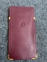 Оригинален Калъф за очила Cartier, цвят бордо, автентичен, употребяван, снимка 2