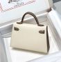 Hermes Mini Kelly two tones, снимка 4