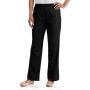Чисто нов черен широк дамски панталон с етикет 108см талия - внос от САЩ Walmart Black Soot