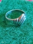 Дизайнерски сребърен пръстен ТОКАШ художествена ръчна изработка 52690, снимка 4