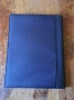 папка луксозна за документи кожена синя Марксман Marksman Размер А4, снимка 5