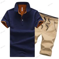Мъжки летен комплект от две части, къси панталони и риза, 15цвята , снимка 7 - Други - 45266072