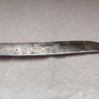 Стар кован нож, каракулак, снимка 7 - Колекции - 46101096