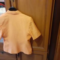 Оранжево лятно сако, снимка 3 - Сака - 45423398