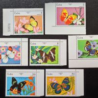 Куба, 1984 г. - пълна серия чисти марки, пеперуди, 1*37, снимка 1 - Филателия - 45685090