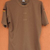 Бундесвер германска армия кафява тактическа тениска (М) , снимка 1 - Тениски - 45303957