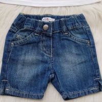 Къси дънкови панталони и блузка за бебе 0-3 месеца , снимка 3 - Комплекти за бебе - 45506294