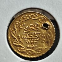 Златни монети,1/2,1/ 4 Алтън, султан Махмуд II,1808-1839,год.20 и 23 карата, снимка 7 - Нумизматика и бонистика - 45429002