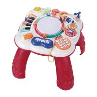 Интерактивна бебешка, музикална масичка с игри. Възраст: 1-3 години. Функции - светлини и звуци. Бут, снимка 12 - Музикални играчки - 45688405