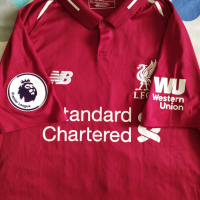 Liverpool 18/19 Home Shirt x #11 M. Salah, S, снимка 4 - Спортни дрехи, екипи - 45009418