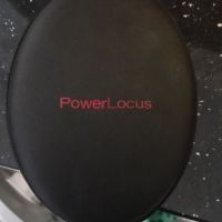 безжични слушалки PowerLocus - black and blue, снимка 1 - Слушалки и портативни колонки - 45545889