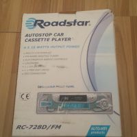 Радио-касетофон за кола  - CD - Roadstar RC-728D/FM, снимка 1 - Радиокасетофони, транзистори - 45253753