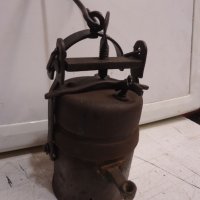 Стара миньорска лампа, снимка 2 - Други ценни предмети - 45565417
