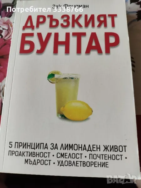 Книга "Дръзкият бунтар", снимка 1