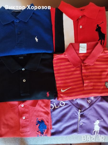 Polo.Nike,USPA  - Тениски, снимка 1