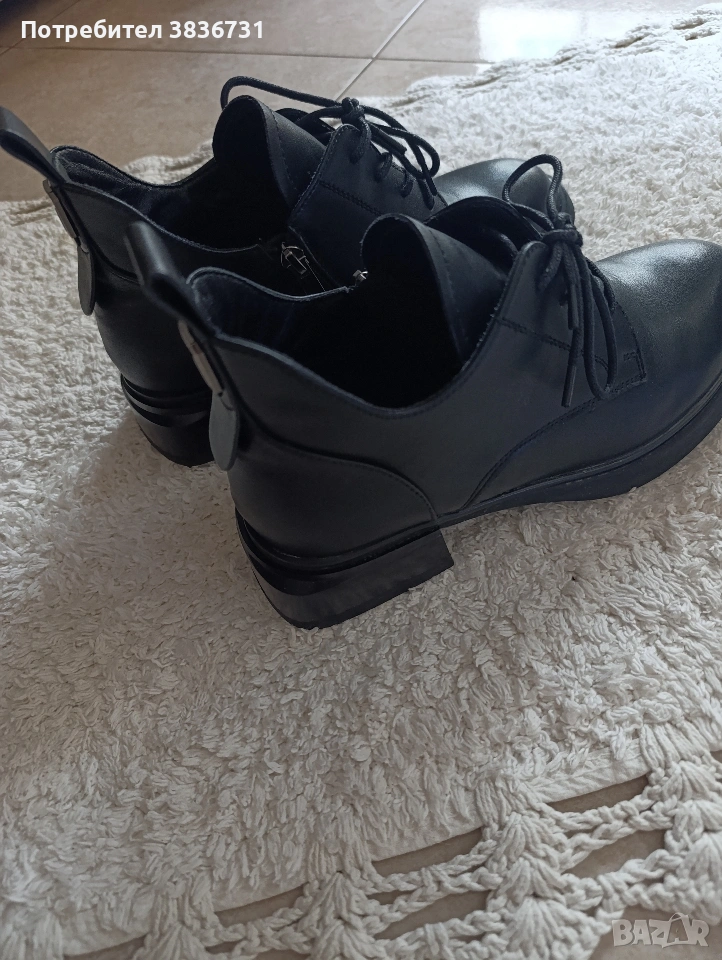 Боти,изцяло от естествена кожа,Tendenz, снимка 1