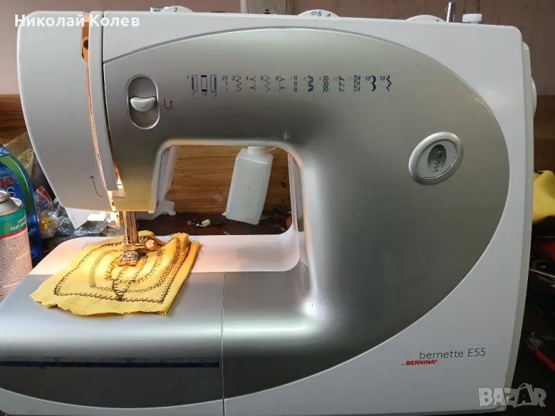 Шевна машина Bernette E55, снимка 1