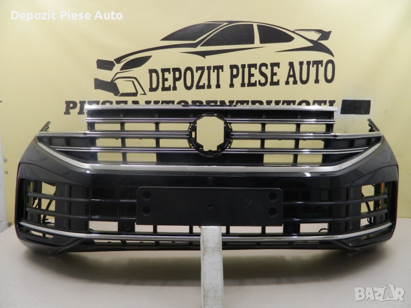 Предна броня VW Touareg 3 facelift, 2023, 2024, оригинален код 76080721G, снимка 1