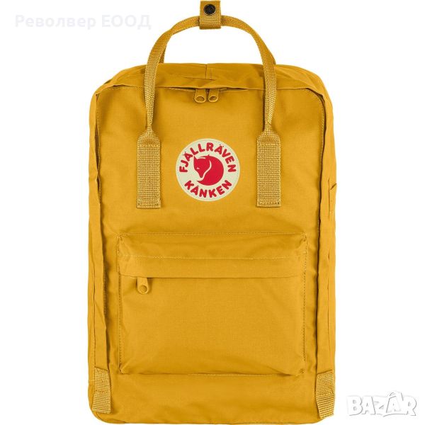 Раница Fjall Raven - Kanken Laptop 15", в цвят Ochre, снимка 1