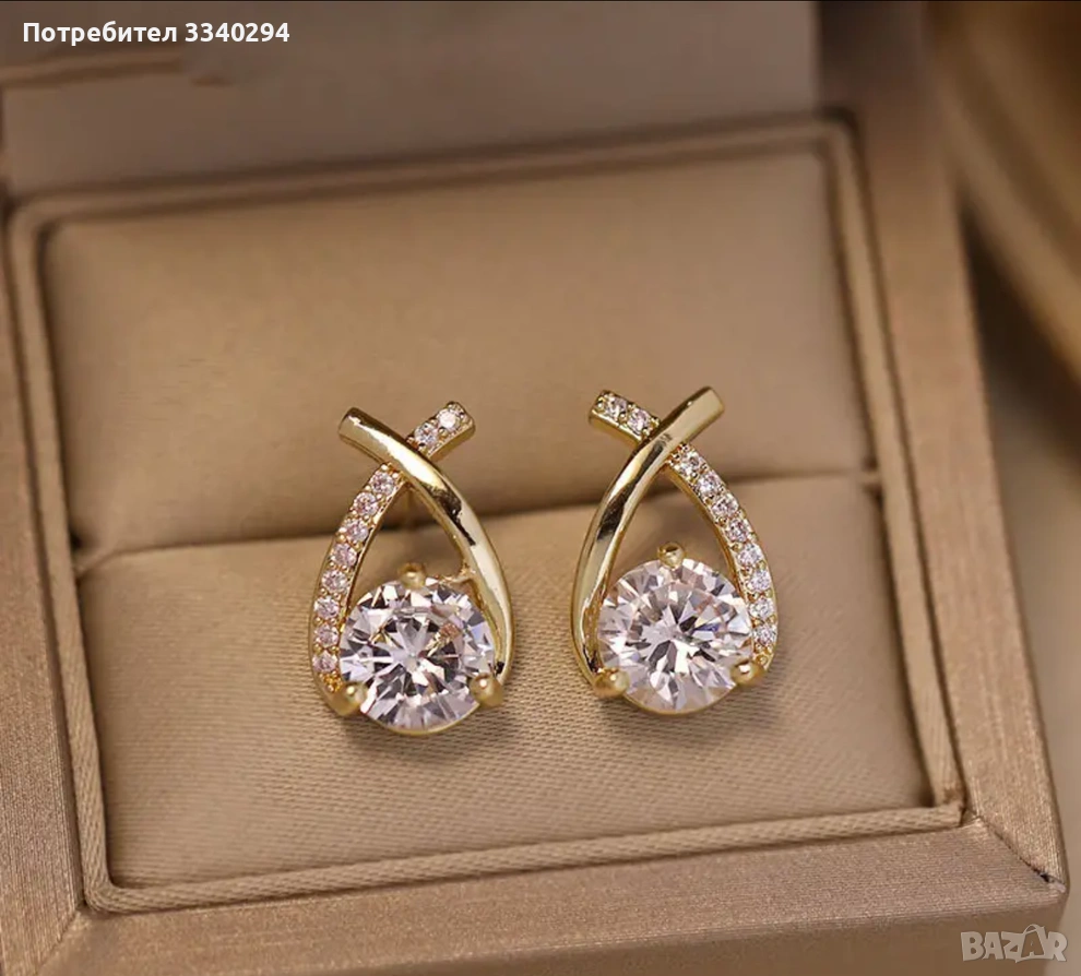 Дамски обеци от медицинска стомана, снимка 1