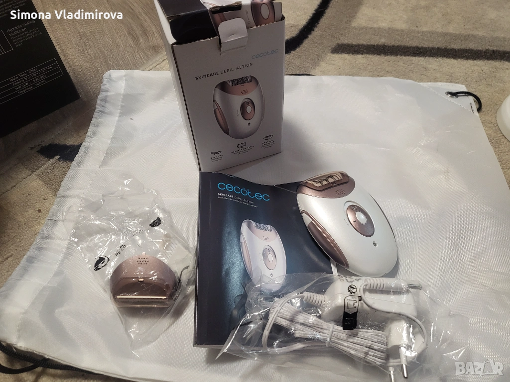 Епилатор Cecotec Bamba Skincare Depil ACTION 04224, снимка 1