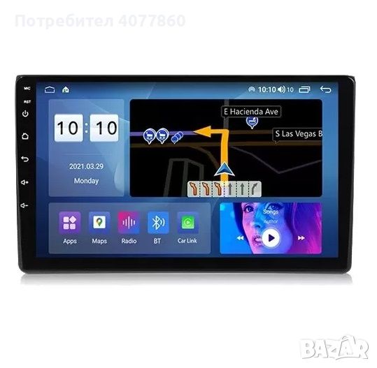 Audi A4 B6 B7 мултимедия Android GPS навигация, снимка 1