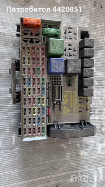 Контролен Модул (Бушонно Табло BSI / BSM ) за Opel Zafira - 24412497, снимка 1