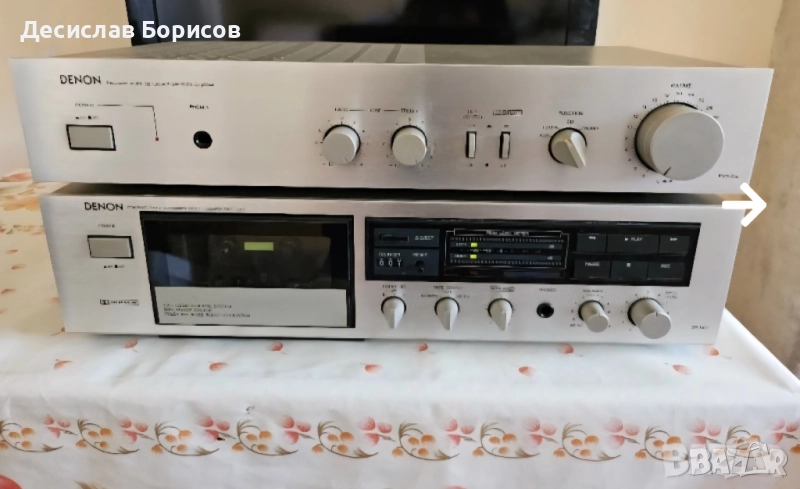Denon усилвател+дек, снимка 1