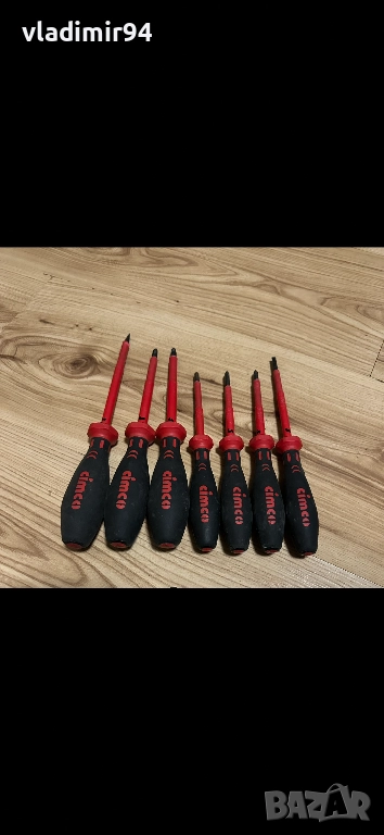 Cimco 1000v отвертки, снимка 1