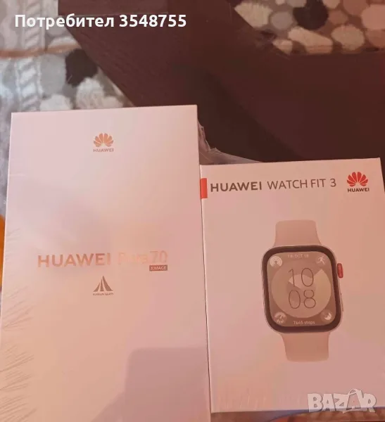 Huawei Pura 70 XMAGE + смарт часовник Huawei watch fit 3 , снимка 1