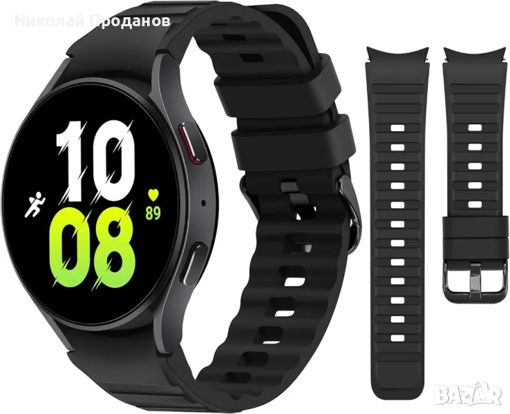 каишка за часовник Samsung Galaxy Watch 7/6/5/4 40 mm 44 mm/Watch 6 Classic 43 mm 47 mm/Watch 5 Pro, снимка 1