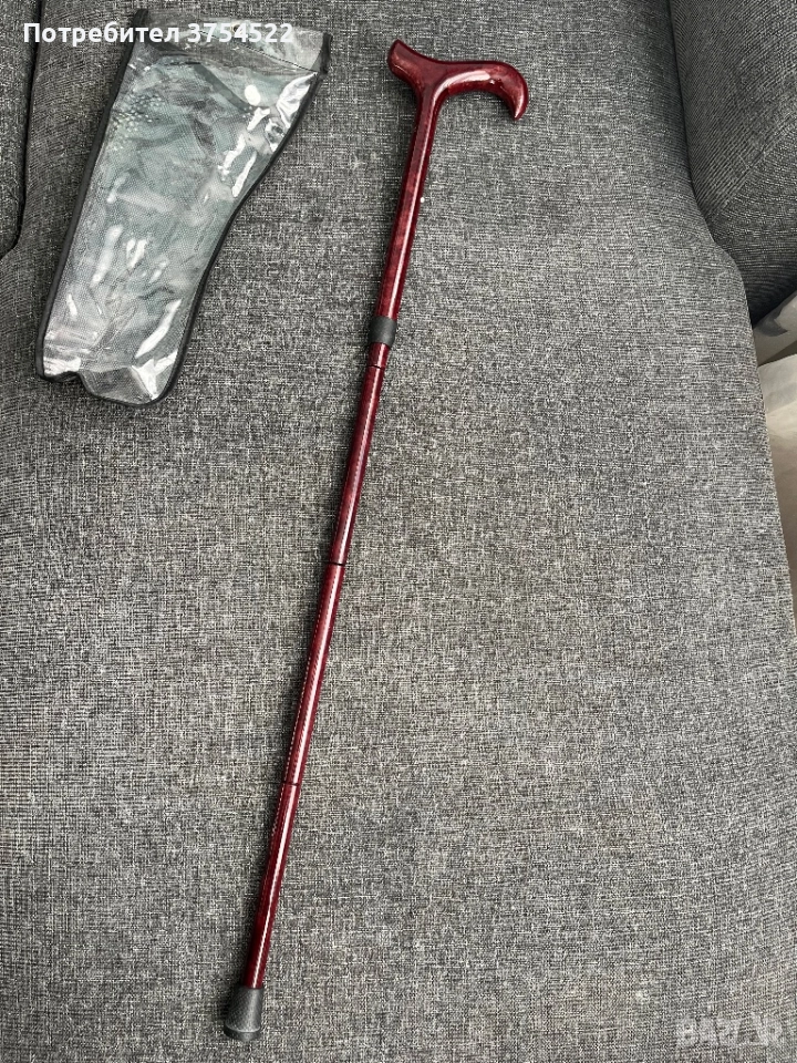 Gastrock карбонов сгъваем бастун, снимка 1