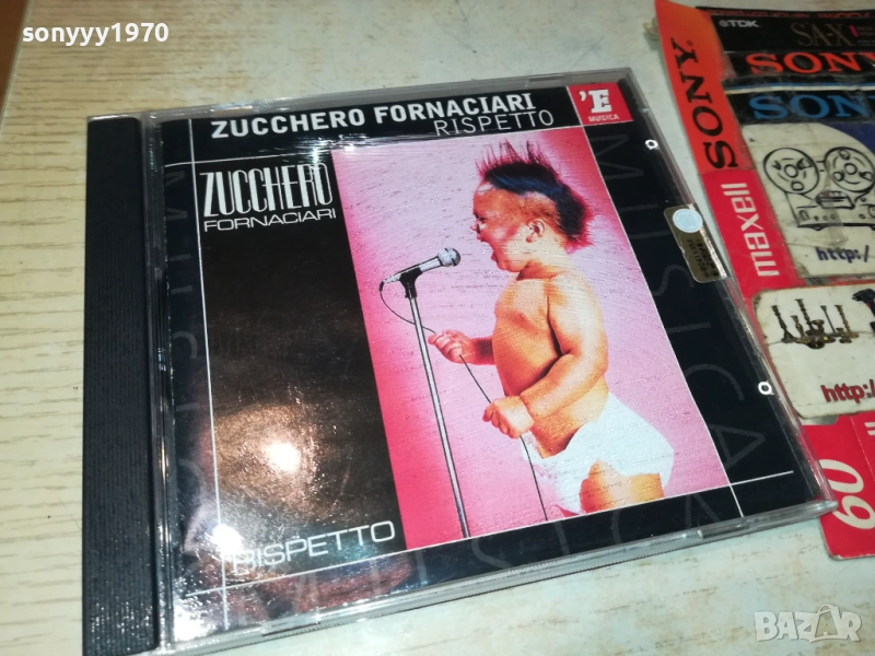 ZUCCHERO ORIGINAL CD-MADE IN ITALY 2309251059, снимка 1