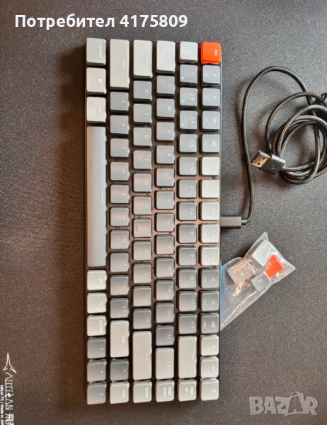 Keychron K3 TKL Blue Switch, снимка 1