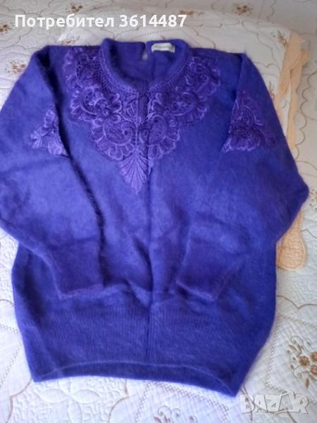 Пуловер от ангора, снимка 1