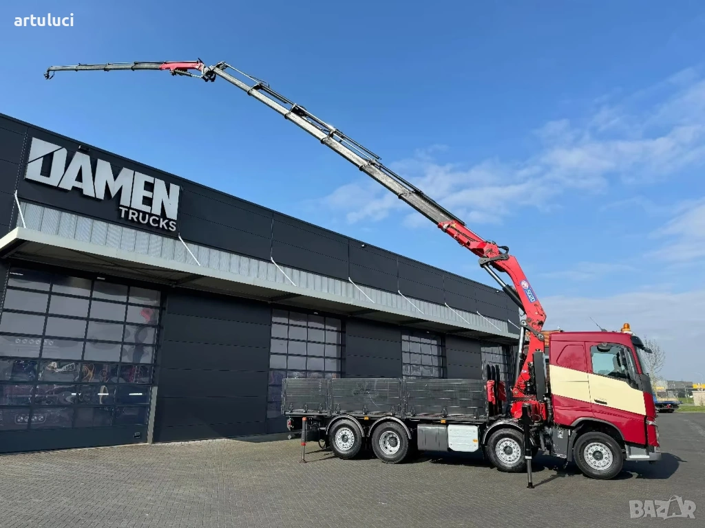 транспортни услуги с авто кран камион с кран 34 метра - плевен, снимка 1