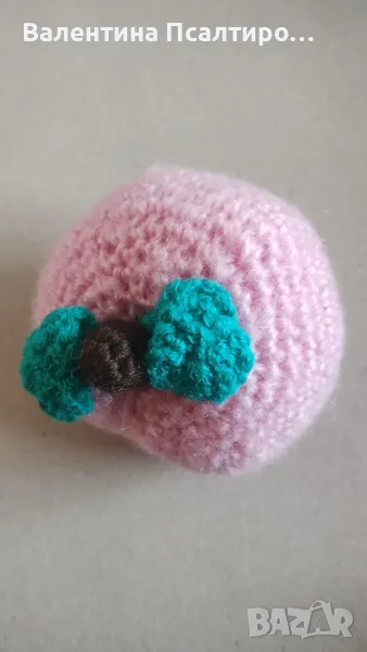 Праскова амигуруми , снимка 1