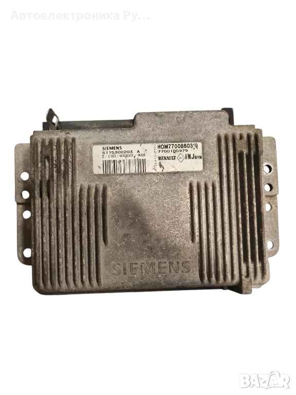 Компютър двигател за Renault Megane I Coach (03.1996 - 08.2003) 1.6 e (DA0F), 90 к. S115300203 A, снимка 1