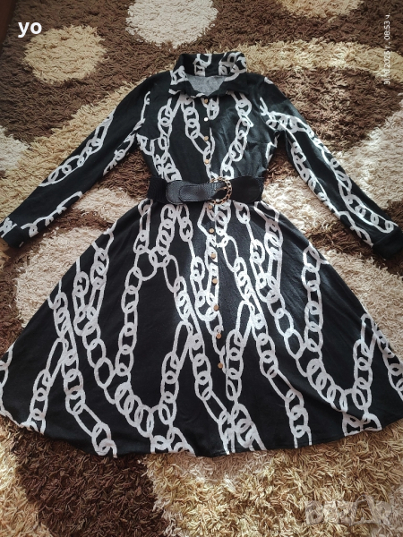 Страхотна зимна дълга рокля , снимка 1