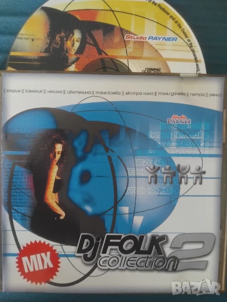 DJ Folk Collection 2 Mix - оригинален диск поп - фолк / чалга музика, снимка 1