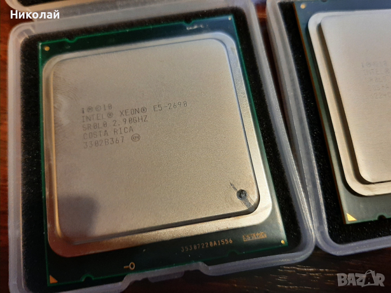 Два процесора Xeon E5-2690, снимка 1