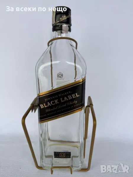 Люлка, Бутилка от Уиски Johnnie Walker Black Label , 3L, снимка 1