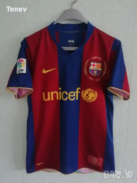 FC Barcelona Nike 2007/2008 юбилейна оригинална тениска фланелка Барселона , снимка 1