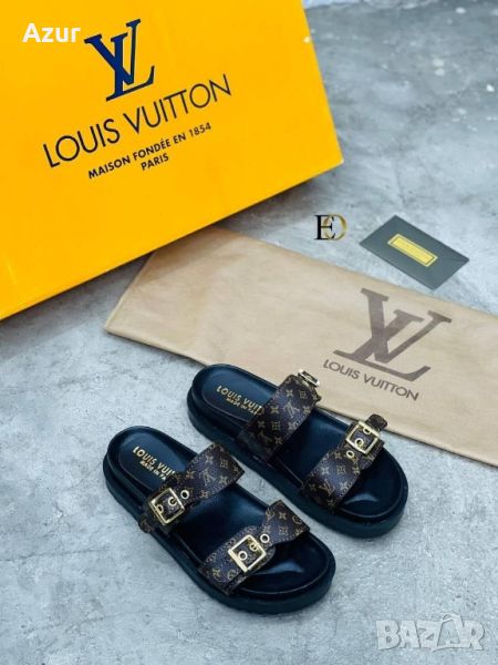 дамски чехли louis vuitton , снимка 1