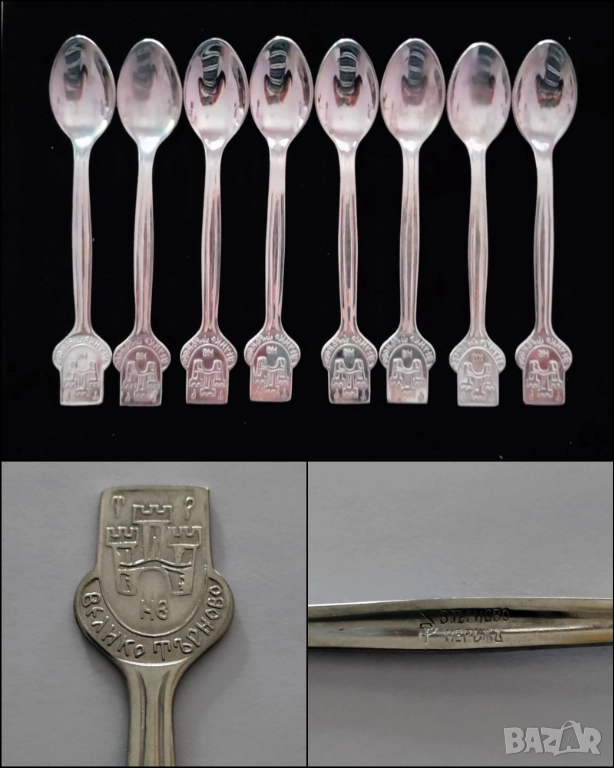 8 броя кафени лъжички, снимка 1